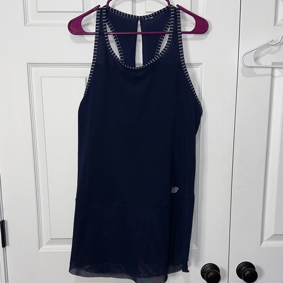 New Balance Dresses & Skirts - New Balance Dark Blue Athletic Tank/Dress